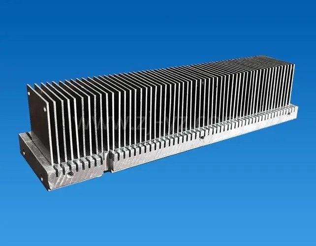 aluminum finned heat sink aluminum finned heat sink